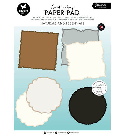 SL-ES-CMP33 - StudioLight - Naturals Essentials - 20 sheets nr. 33 - 