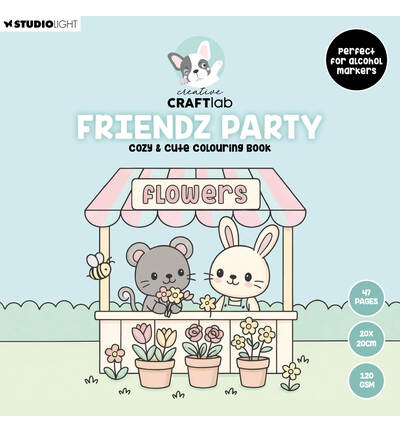 CCL-FR-CB07 - CraftLab - Party Friendz - 47 Sheets nr. 07 - 