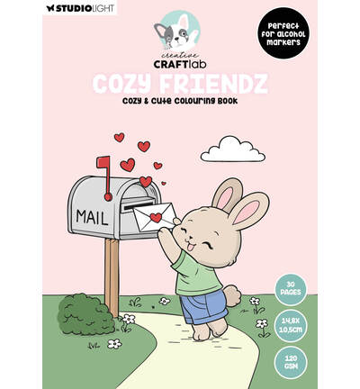 CCL-FR-CB11 - CraftLab - Cozy Friendz Friendz 30 Sheets nr. 11 - 