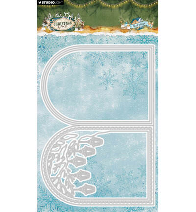 SL-CF-CD1111 - StudioLight - StudioLight Dies – Folded Card Shape Christmas Forest n° 1111 - 