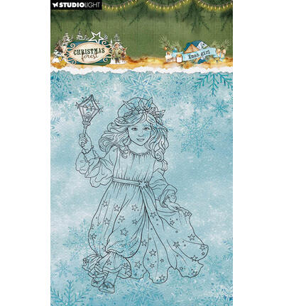 SL-CF-STAMP953 - StudioLight - StudioLight Tampons Transparents – Xmas Girl Christmas Forest n° 953 - 