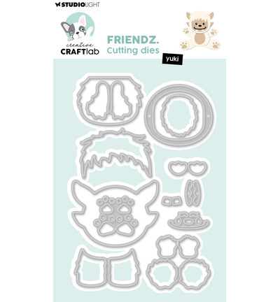 CCL-FR-CD1117 - StudioLight - CCL Dies – Yuki Friendz n° 1117 - Matrices CraftLab