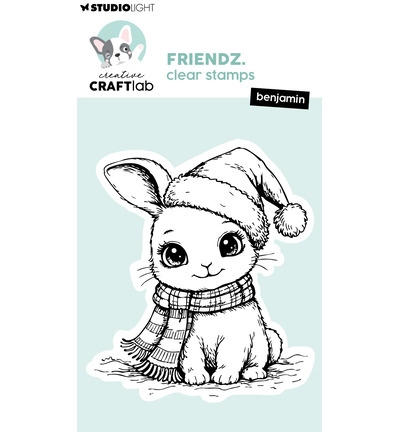 CCL-FR-STAMP960 - StudioLight - CCL Tampons Transparents – Benjamin Friendz n° 960 - Tampons CraftLab