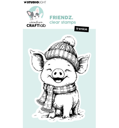 CCL-FR-STAMP961 - StudioLight - CCL Tampons Transparents – Frenkie Friendz n° 961 - Tampons CraftLab