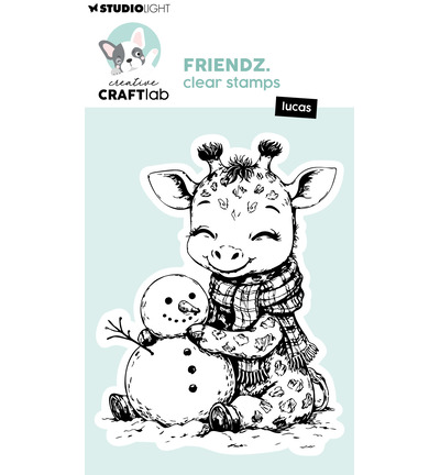 CCL-FR-STAMP962 - StudioLight - CCL Tampons Transparents – Lucas Friendz n° 962 - Tampons CraftLab