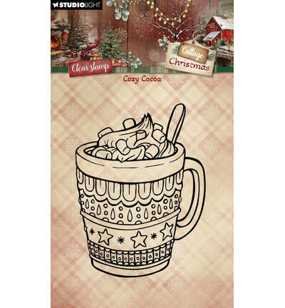 SL-CC-STAMP956 - StudioLight - StudioLight Tampons Transparents – Cozy Cocoa Cottage Christmas n° 956 - Tampons Studio Light