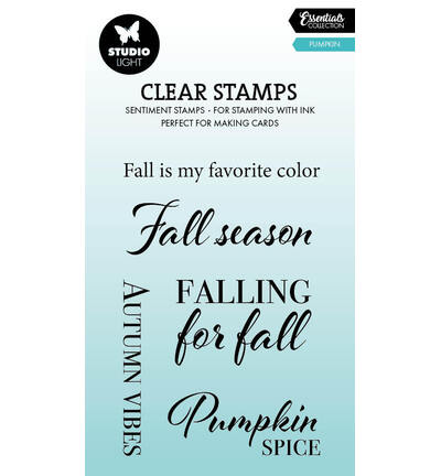 SL-ES-STAMP972 - StudioLight - StudioLight Tampons Transparents – Pumpkin Essentials n° 972 - 