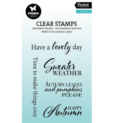 SL-ES-STAMP973 - StudioLight - StudioLight Tampons Transparents – Autumn Essentials n° 973 - 