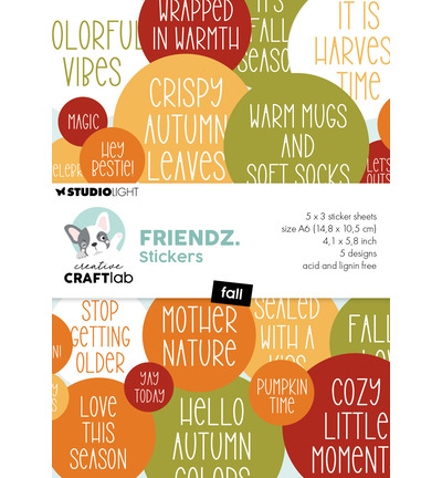 CCL-FR-STIC86 - StudioLight - CCL Bloc Autocollants – Fall Friendz n° 86 - 