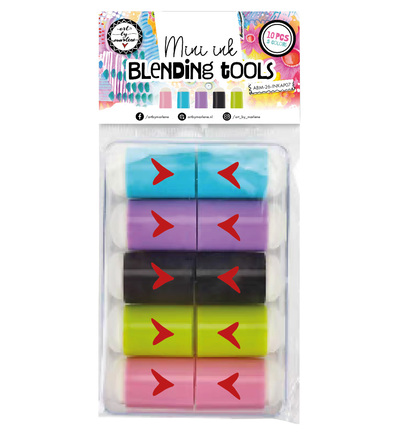 ABM-26-INKAP07 - StudioLight - ABM Mini Ink Blending Tools Art By Marlene n° 07 - Outils blending & brosses ABM-26-INKAP07 - StudioLight - ABM Mini Ink Blending Tools Art By Marlene n° 07 - Outils blending & brosses