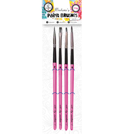 ABM-26-BRUSH12 - StudioLight - ABM Paint Brushes Art By Marlene n° 12 - Peintures ABM-26-BRUSH12 - StudioLight - ABM Paint Brushes Art By Marlene n° 12 - Peintures