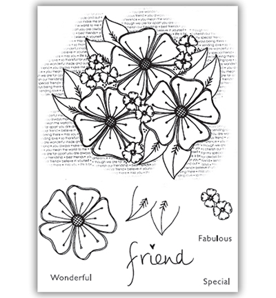 JH-A5-1002 - Julie Hickey - Blooming Florals - Fleurs