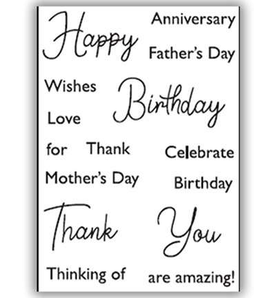 JHE1029 - Julie Hickey - Everyday Sentiments - Textes & alphabet