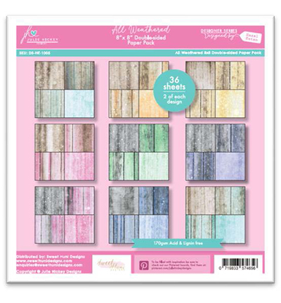 DS-HE-1005 - Julie Hickey - All Weathered Paper Pack - 
