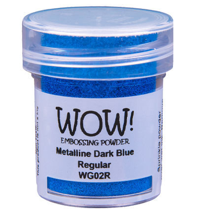 WG02R - Wow! - Dark Blue Metalline - Metallines