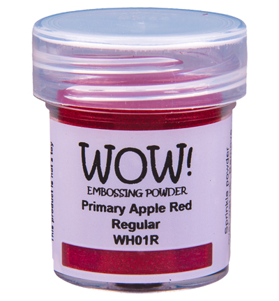 WH01SF - Wow! - Apple Red – Super Fine - Couleurs primary & opaques
