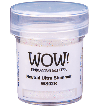 WS02R - Wow! - Neutral Ultra Shimmer - Poudres embossing glitter