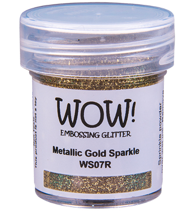 WS07R - Wow! - Metallic Gold Sparkle - 