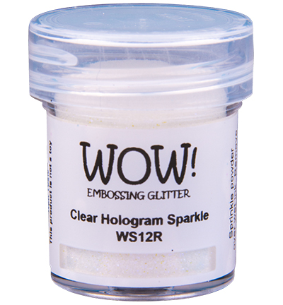 WS12R - Wow! - Clear Hologram Sparkle - Wow! Embossing Glitters