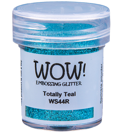 WS44R - Wow! - Totally Teal - Poudres embossing glitter