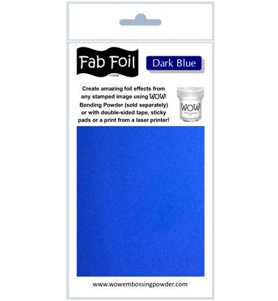W216-BL23 - Wow! - Dark Blue - Fabulous Foil