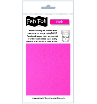 W216-PK52 - Wow! - Pink - Fabulous Foil