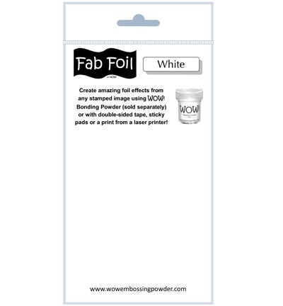 W216-BW11 - Wow! - Snowy White - Fabulous Foil