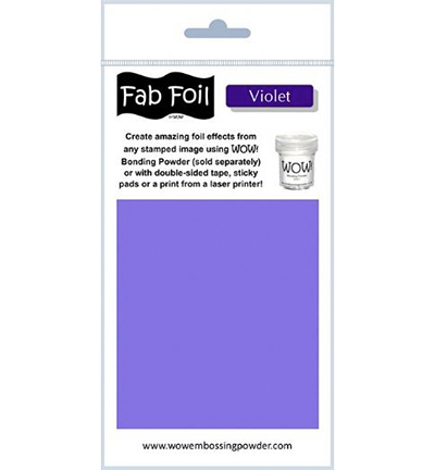 W216-VIO51 - Wow! - Violet - Fabulous Foil W216-VIO51 - Wow! - Violet - Fabulous Foil