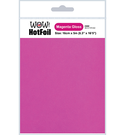 W217-RP260 - Wow! - Hot Foil, Magenta Gloss - 