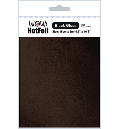 W217-RP900 - Wow! - Hot Foil, Black Gloss - 