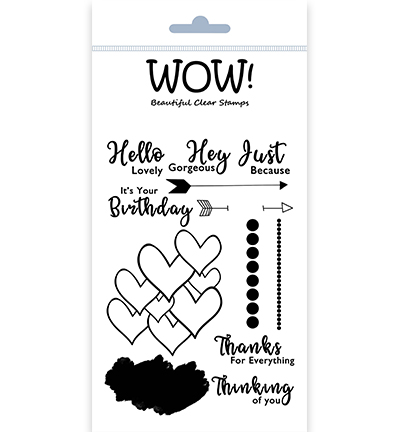 STAMPSET54 - Wow! - Hello Lovely (by Marion Emberson) - Amour, amitié