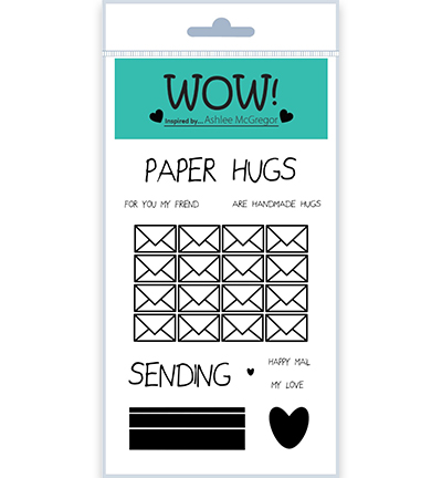 STAMPSET59 - Wow! - Paper Hugs (by Ashlee McGregor) - Amour, amitié