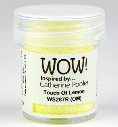 WS287R - Wow! - Touch of Lemon *Catherine Pooler Exclusive* - Poudres embossing glitter WS287R - Wow! - Touch of Lemon *Catherine Pooler Exclusive* - Poudres embossing glitter