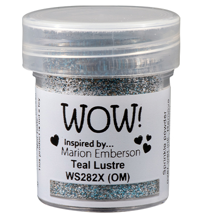 WS282X - Wow! - Teal Lustre - Poudres embossing glitter