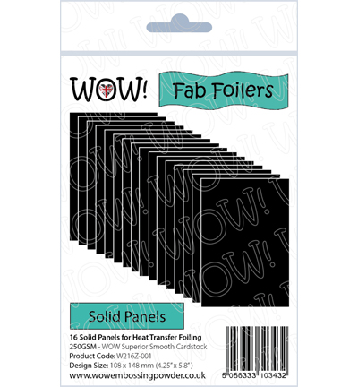W216Z-001 - Wow! - Solid Panel - Fab Foilers