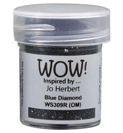 WS309X - Wow! - Blue Diamond *Jo Herbert* - Poudres embossing glitter
