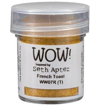 WW07R - Wow! - French Toast *Seth Apter Exclusive* - Poudres embossing mixed media WW07R - Wow! - French Toast *Seth Apter Exclusive* - Poudres embossing mixed media