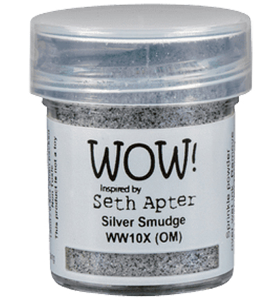 WW10X - Wow! - Silver Smudge *Seth Apter Exclusive* - Poudres embossing mixed media