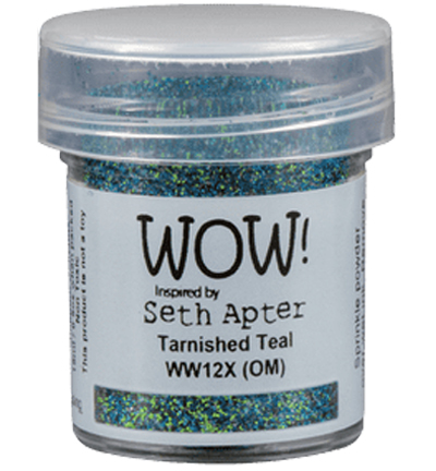 WW12X - Wow! - Tarnished Teal *Seth Apter Exclusive* - Poudres embossing mixed media WW12X - Wow! - Tarnished Teal *Seth Apter Exclusive* - Poudres embossing mixed media