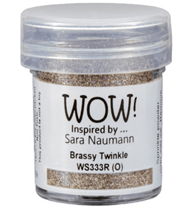 WS333R - Wow! - Brassy Twinkle *Sara Naumann* - Poudres embossing glitter WS333R - Wow! - Brassy Twinkle *Sara Naumann* - Poudres embossing glitter