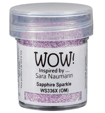 WS336X - Wow! - Sapphire Sparkle *Sara Naumann* - Poudres embossing glitter WS336X - Wow! - Sapphire Sparkle *Sara Naumann* - Poudres embossing glitter
