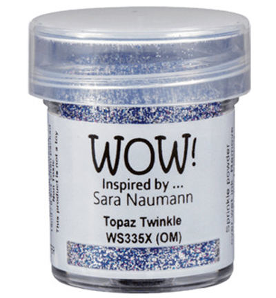 WS335X - Wow! - Topaz Twinkle *Sara Naumann* - Poudres embossing glitter
