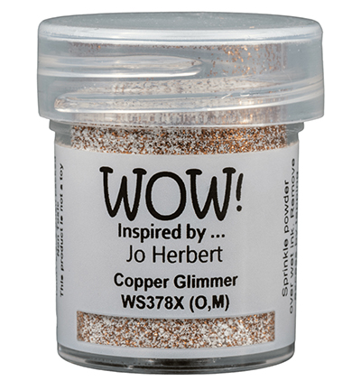 WS378X - Wow! - Copper Glimmer *Jo Herbert* - Poudres embossing glitter