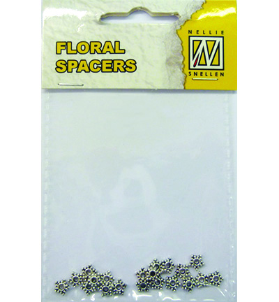 FLP-SP-001 - Nellie's Choice - Floral Spacers -  silver  nr. 1 - Floral Spacers