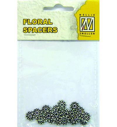 FLP-SP-002 - Nellie's Choice - Floral Spacers -  silver  nr. 2 - Floral Spacers