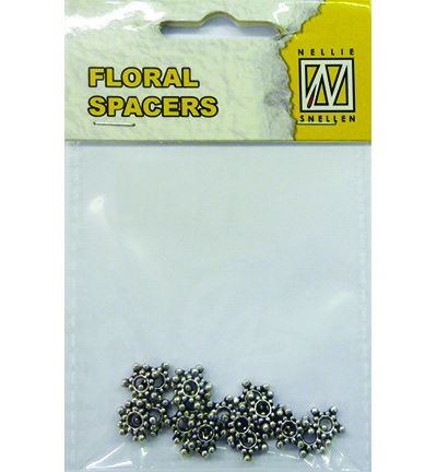 FLP-SP-004 - Nellie's Choice - Floral Spacers -  silver  nr. 4 - Floral Spacers