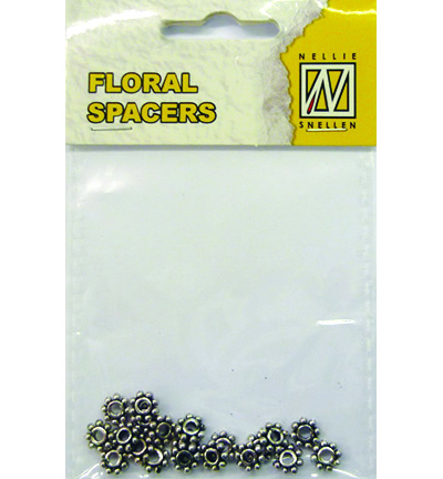 FLP-SP-005 - Nellie's Choice - Floral Spacers -  silver  nr. 5 - Floral Spacers