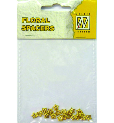 FLP-SP-007 - Nellie's Choice - Floral Spacers -  gold  nr. 7 - Floral Spacers
