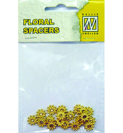 FLP-SP-008 - Nellie's Choice - Floral Spacers -  gold  nr. 8 - Floral Spacers