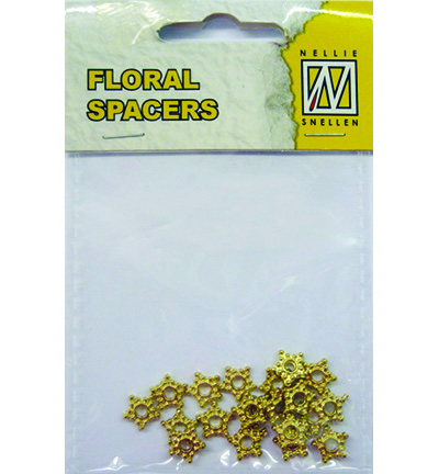 FLP-SP-009 - Nellie's Choice - Floral Spacers -  gold  nr. 9 - Floral Spacers